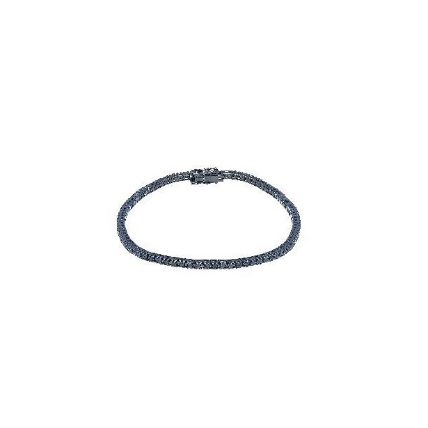 BRACCIALE TENNIS LASCO 0.01 BLACK CM 20