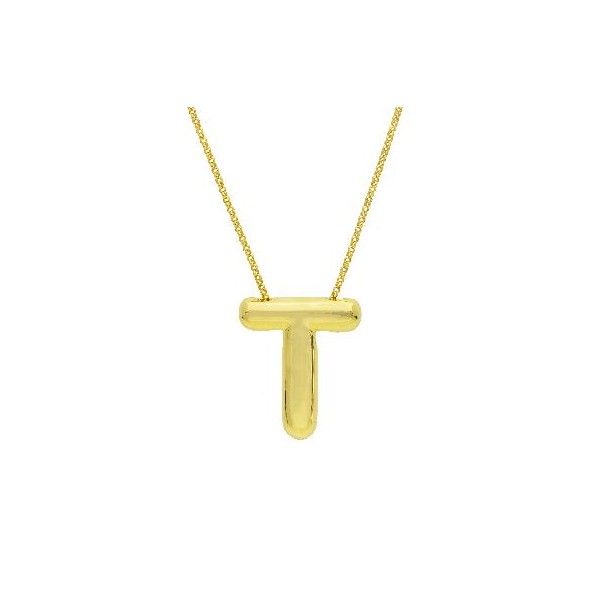 Girocollo in argento dorato 925/°°° con iniziale