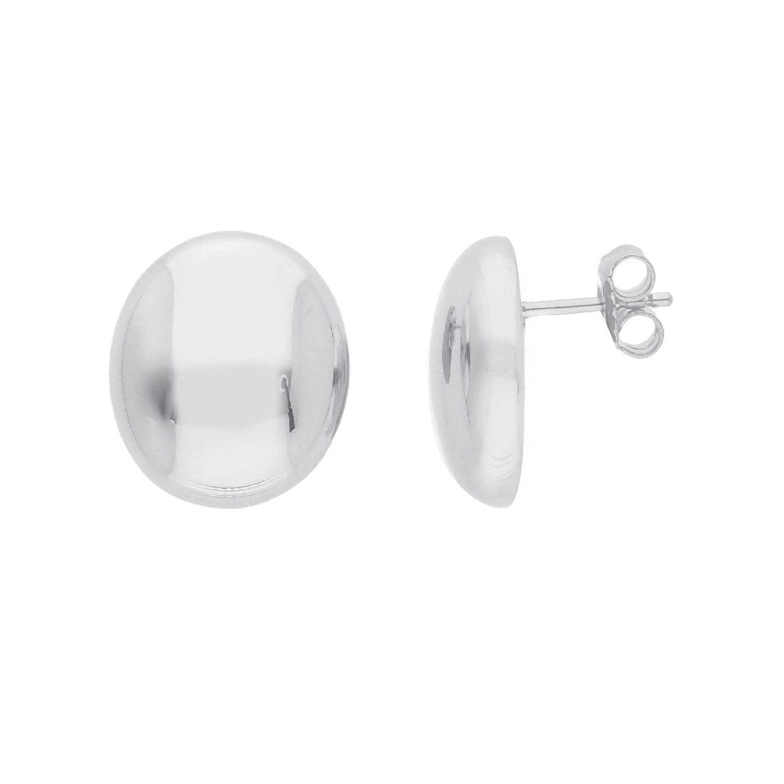 Orecchini lobo in argento 925/ooo