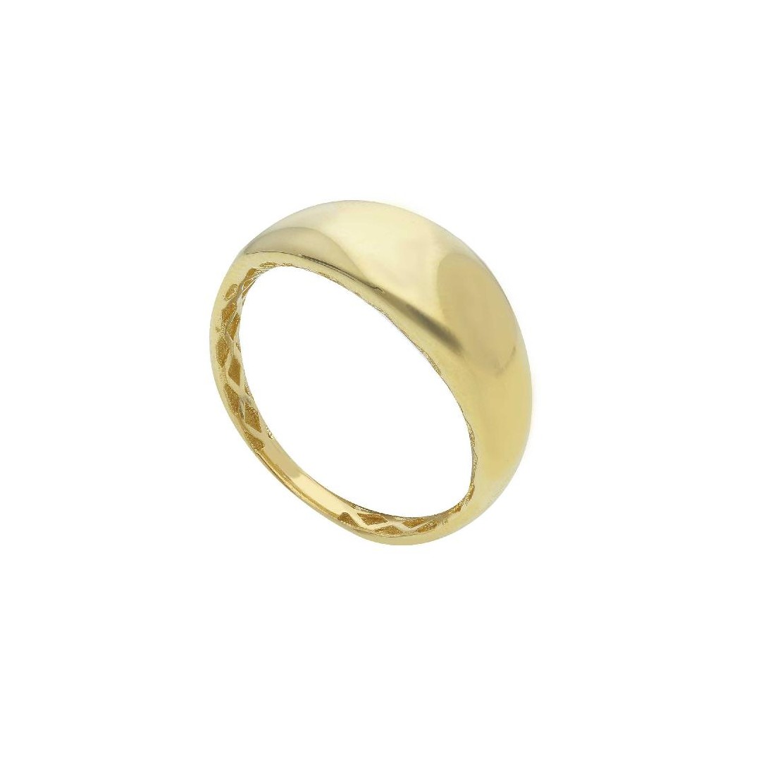 Anello fascia in oro giallo 375/ooo