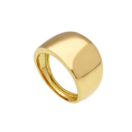 Anello fascia in oro giallo 750/ooo