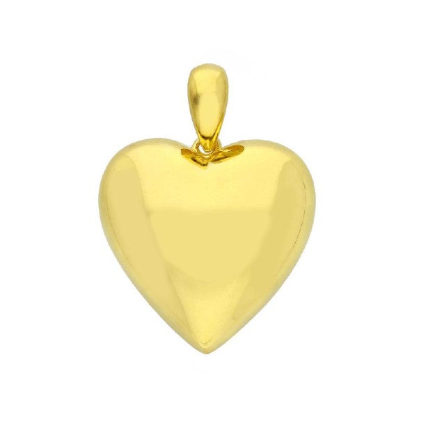 Ciondolo in argento dorato 925/ooo con cuore