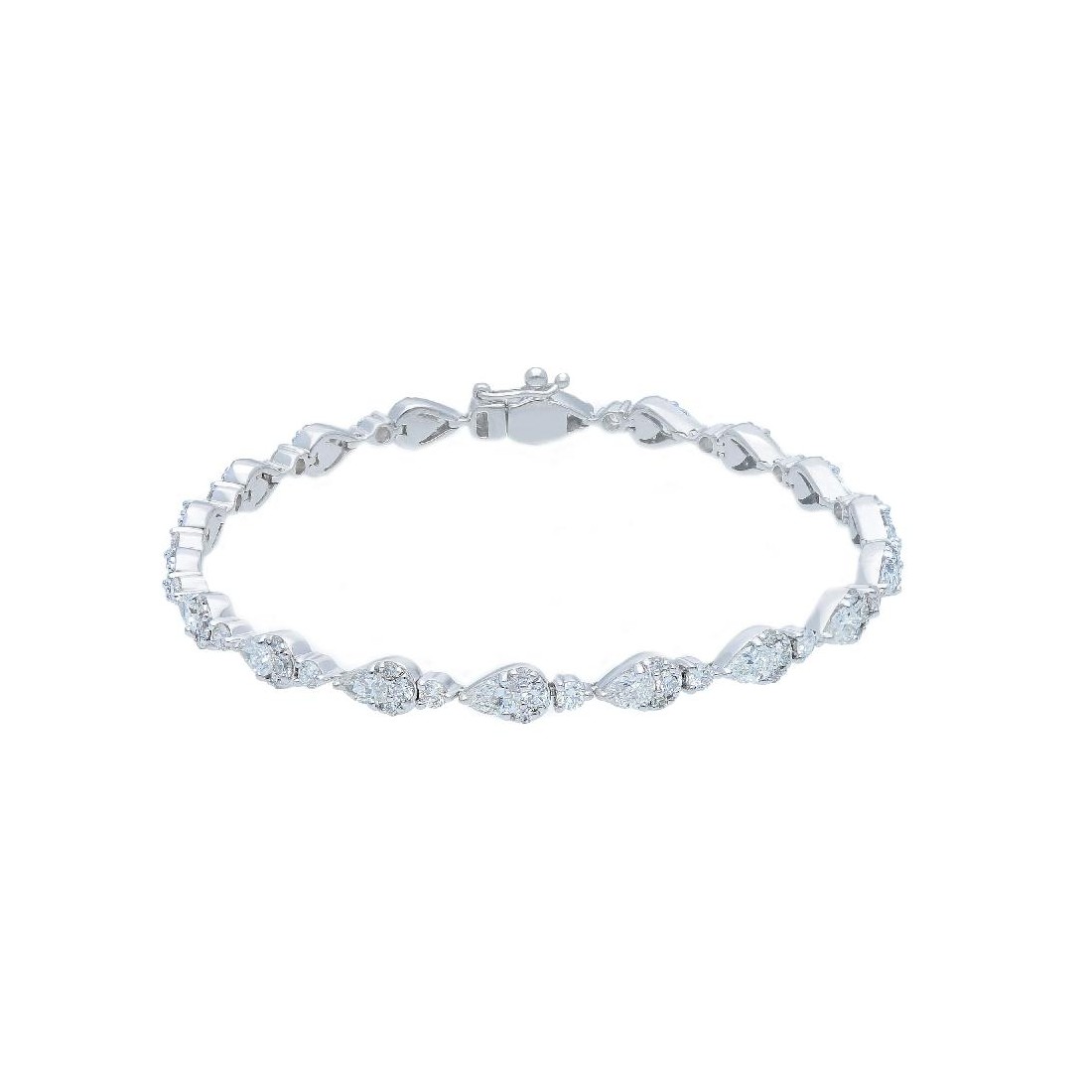 Bracciale in oro bianco 750/ooo con diamante naturale