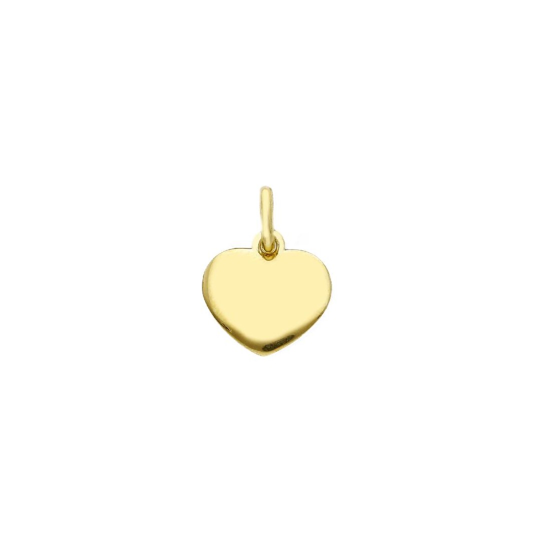 Ciondolo in oro giallo 375/ooo con cuore