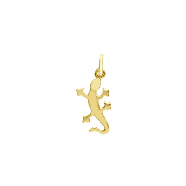 Ciondolo in oro giallo 375/ooo con geco