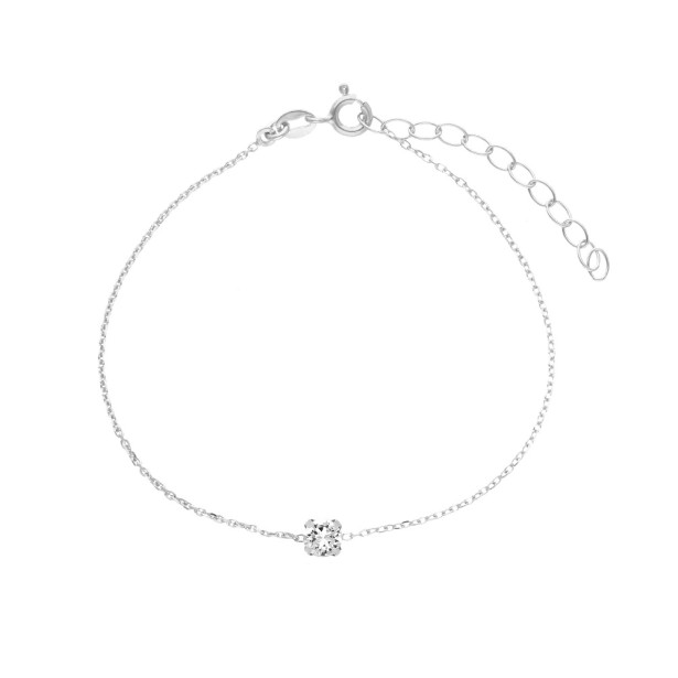 Bracciale punto luce in argento 925/ooo e zirconia cubica