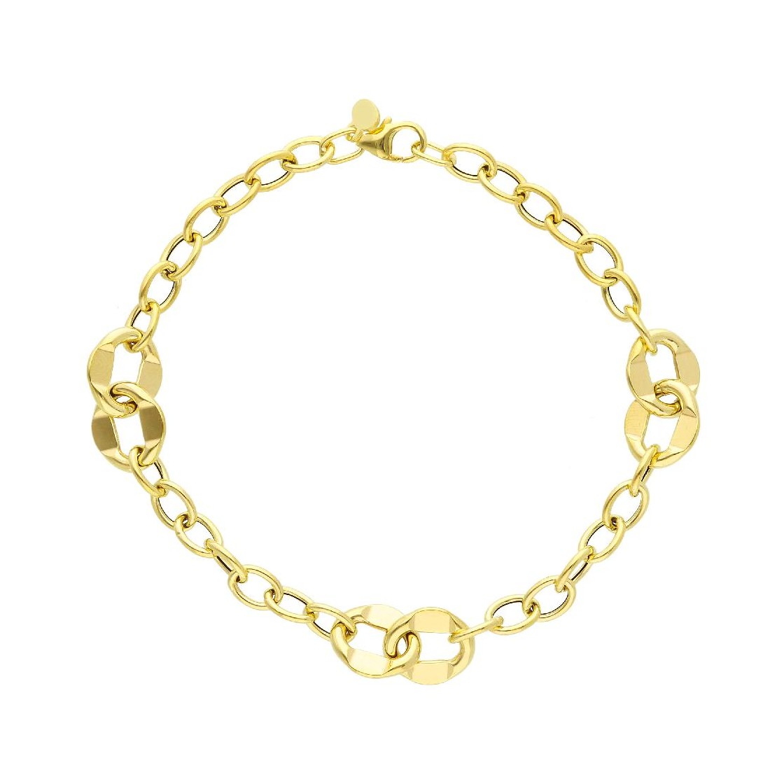 Bracciale in oro giallo 375/ooo