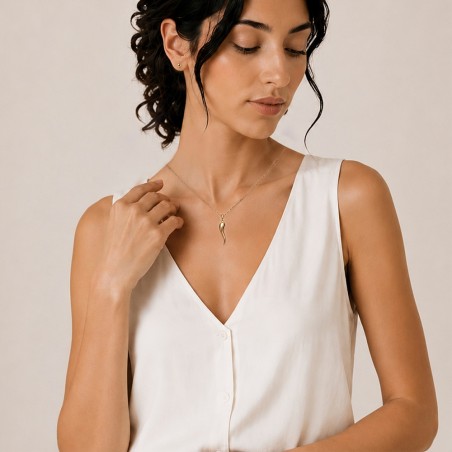 Orecchini lobo in oro giallo 750/°°°