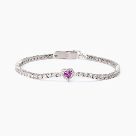 MABINA 533838 - Bracciale in argento 925/°°° tormalina sintentica e zirconi