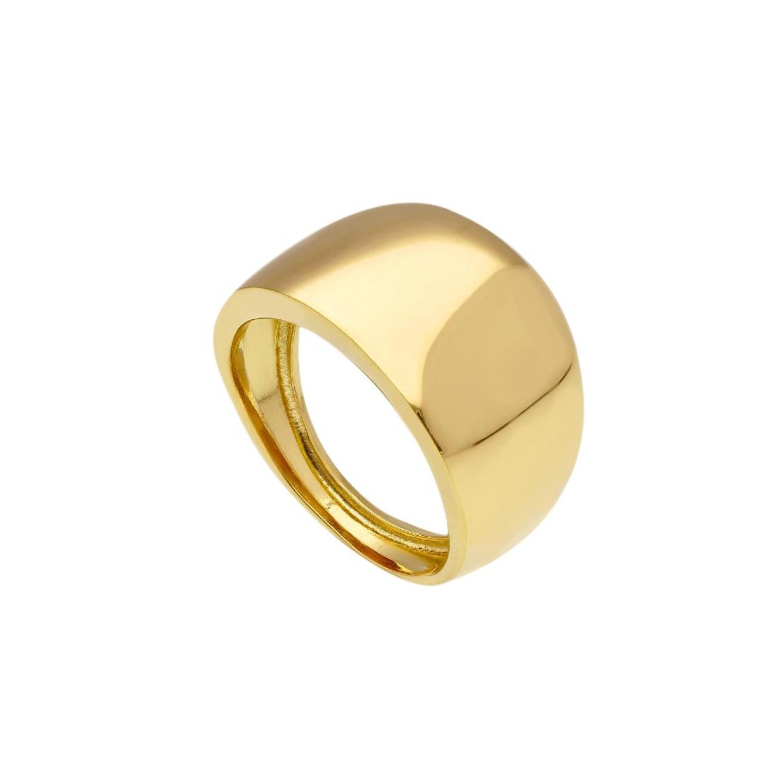 Anello fascia in oro giallo 750/ooo