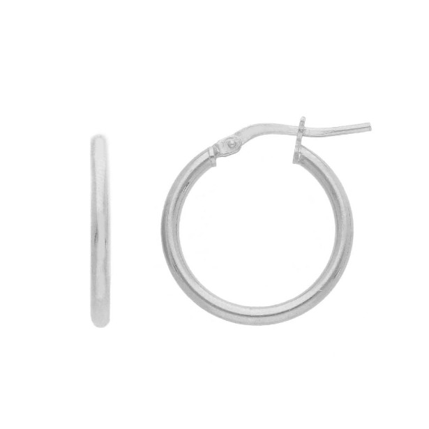 Orecchini cerchio in argento 925/ooo