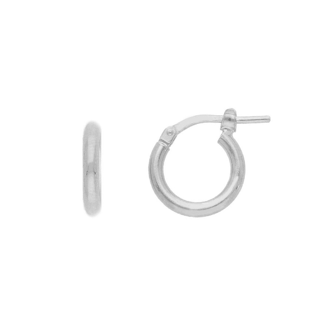 Orecchini cerchio in argento 925/ooo