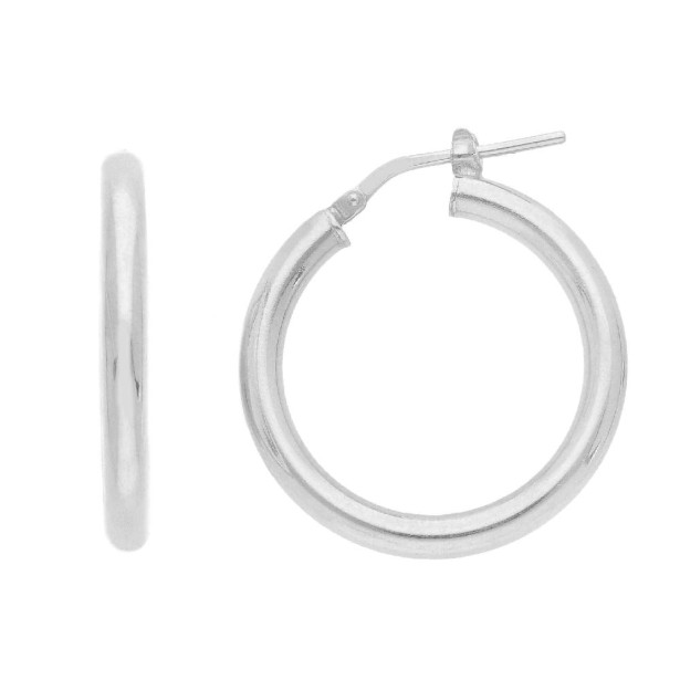 Orecchini cerchio in argento 925/ooo