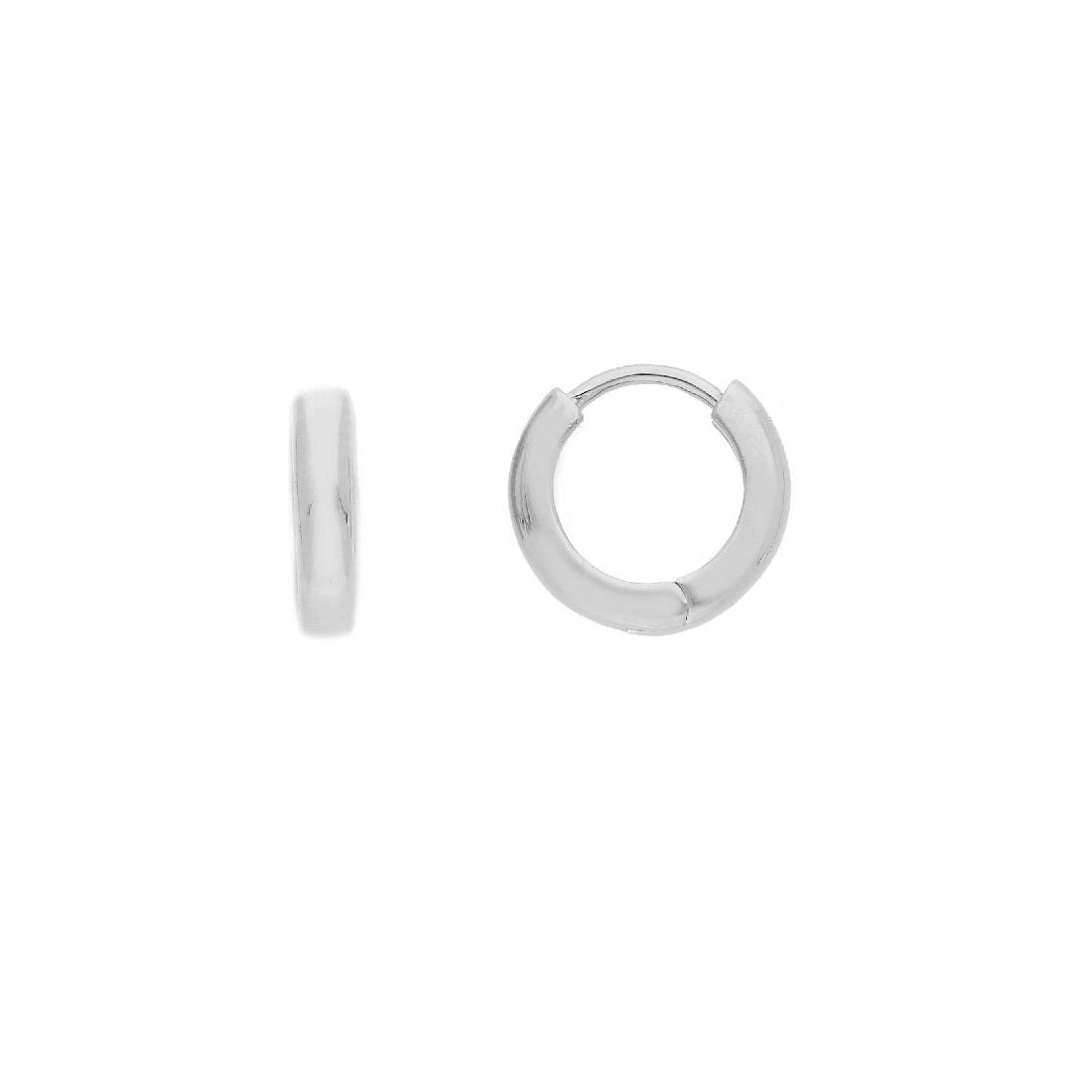 Orecchini cerchio in argento 925/ooo