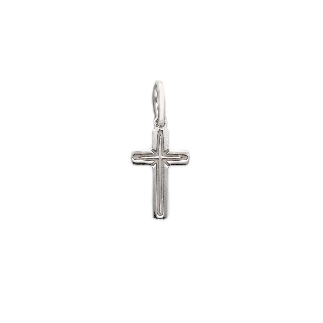 Ciondolo in argento 925/ooo con croce