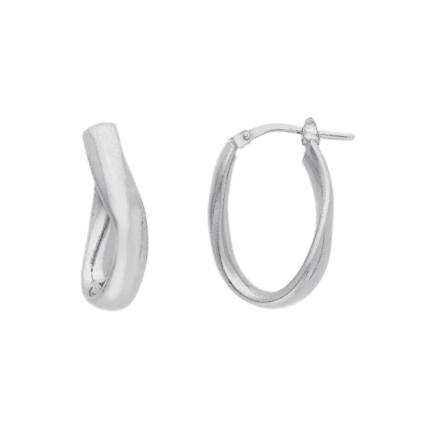 Orecchini cerchio in argento 925/ooo