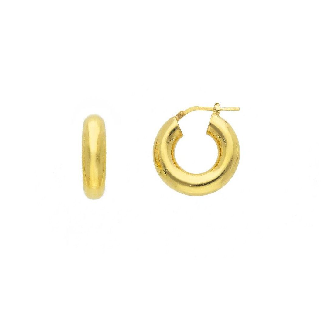 Orecchini cerchio in argento 925/ooo