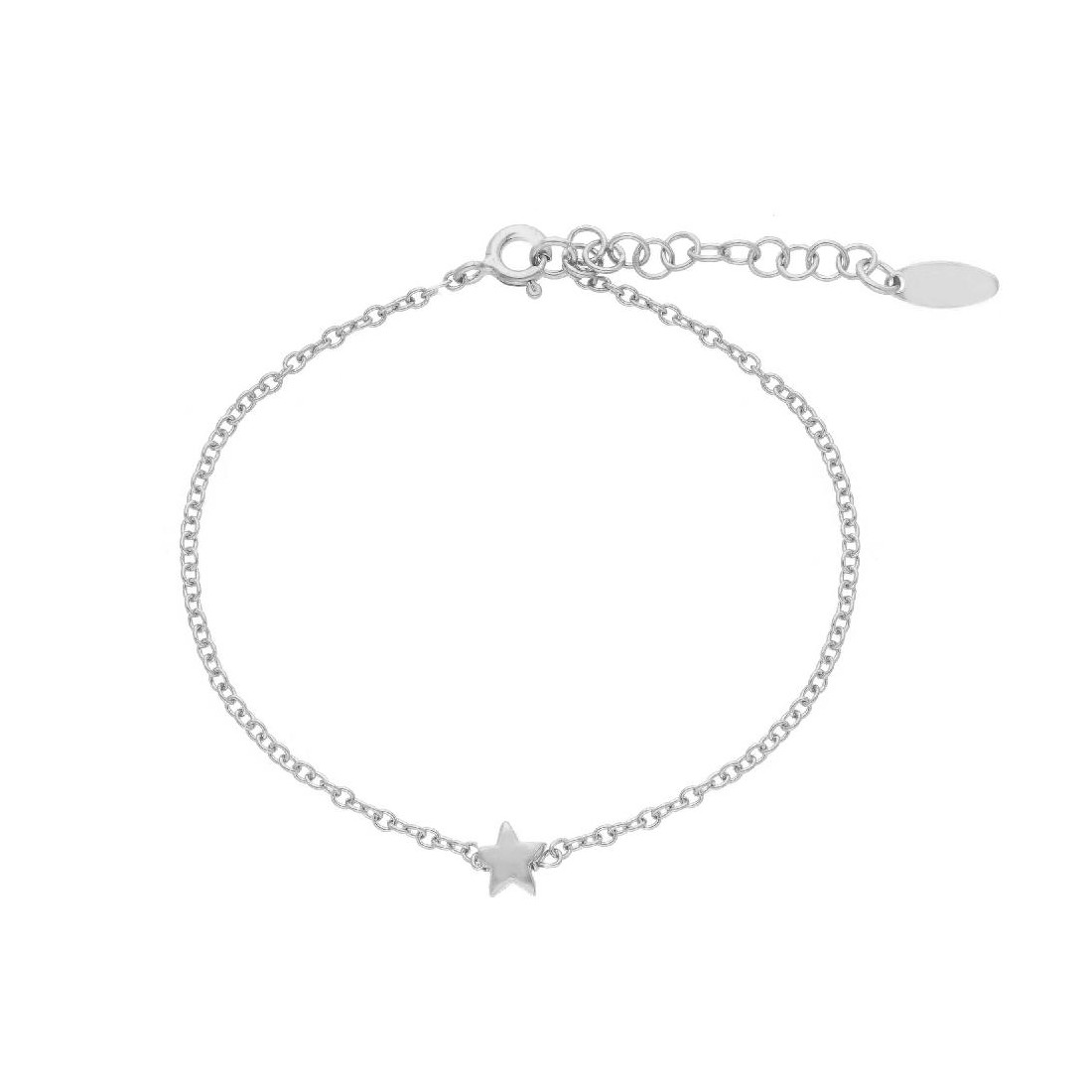 Bracciale in argento 925/ooo con stella