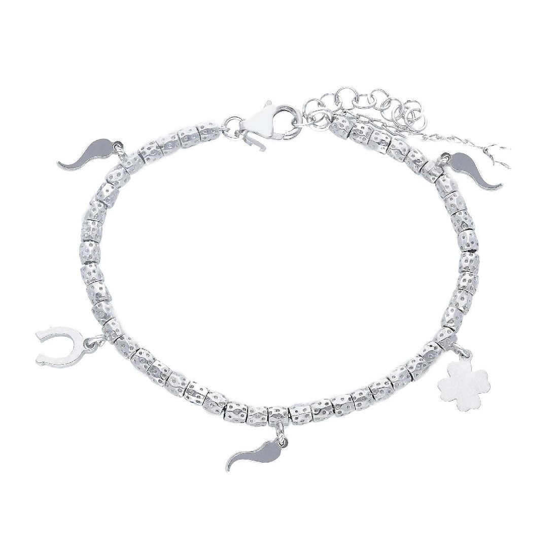 Bracciale in argento 925/ooo con charms