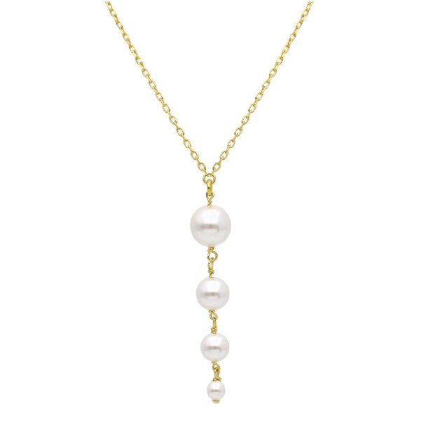 Girocollo in argento dorato 925/ooo e perla