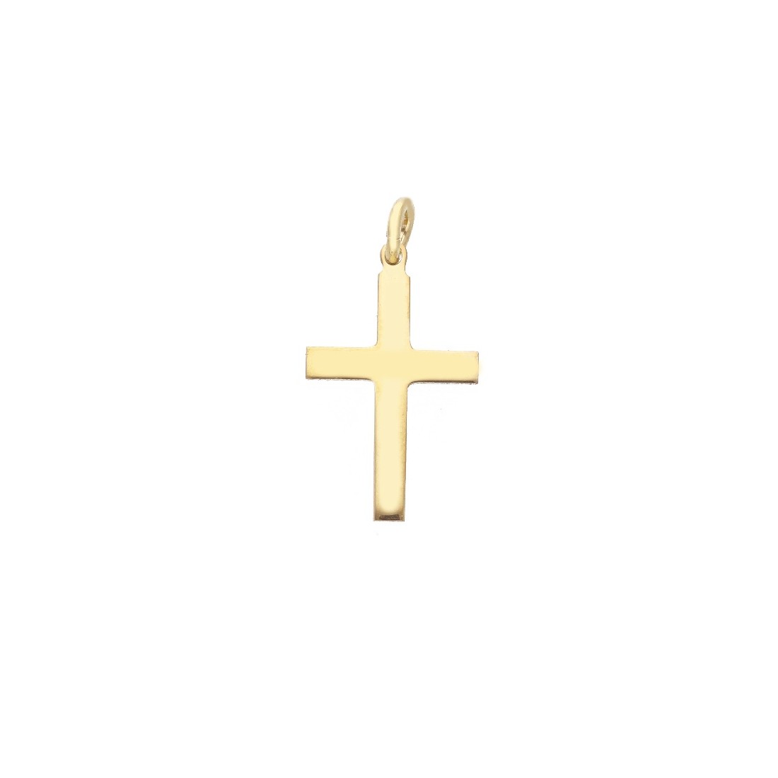 Ciondolo in argento dorato 925/ooo con croce
