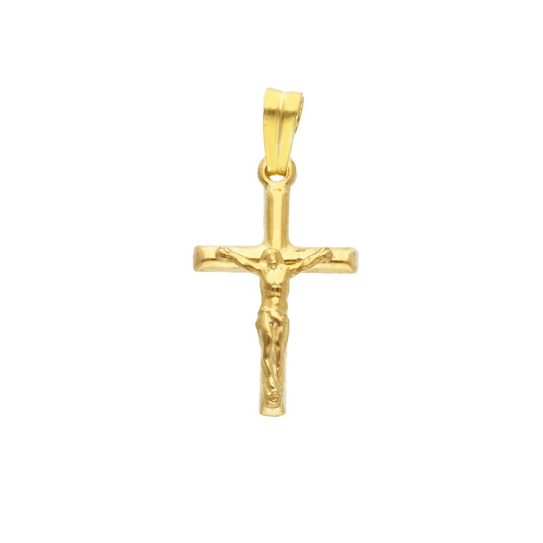 Ciondolo in argento dorato 925/ooo con croce