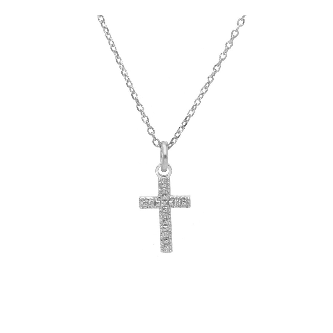 Girocollo in argento 925/ooo con croce