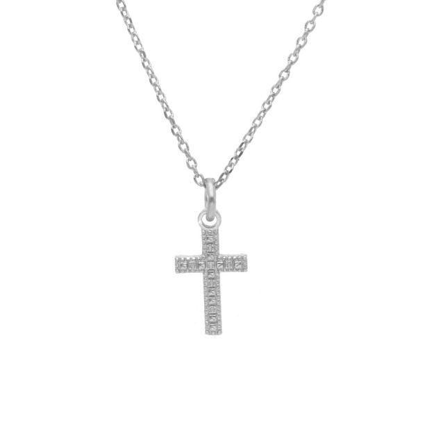 Girocollo in argento 925/ooo con croce