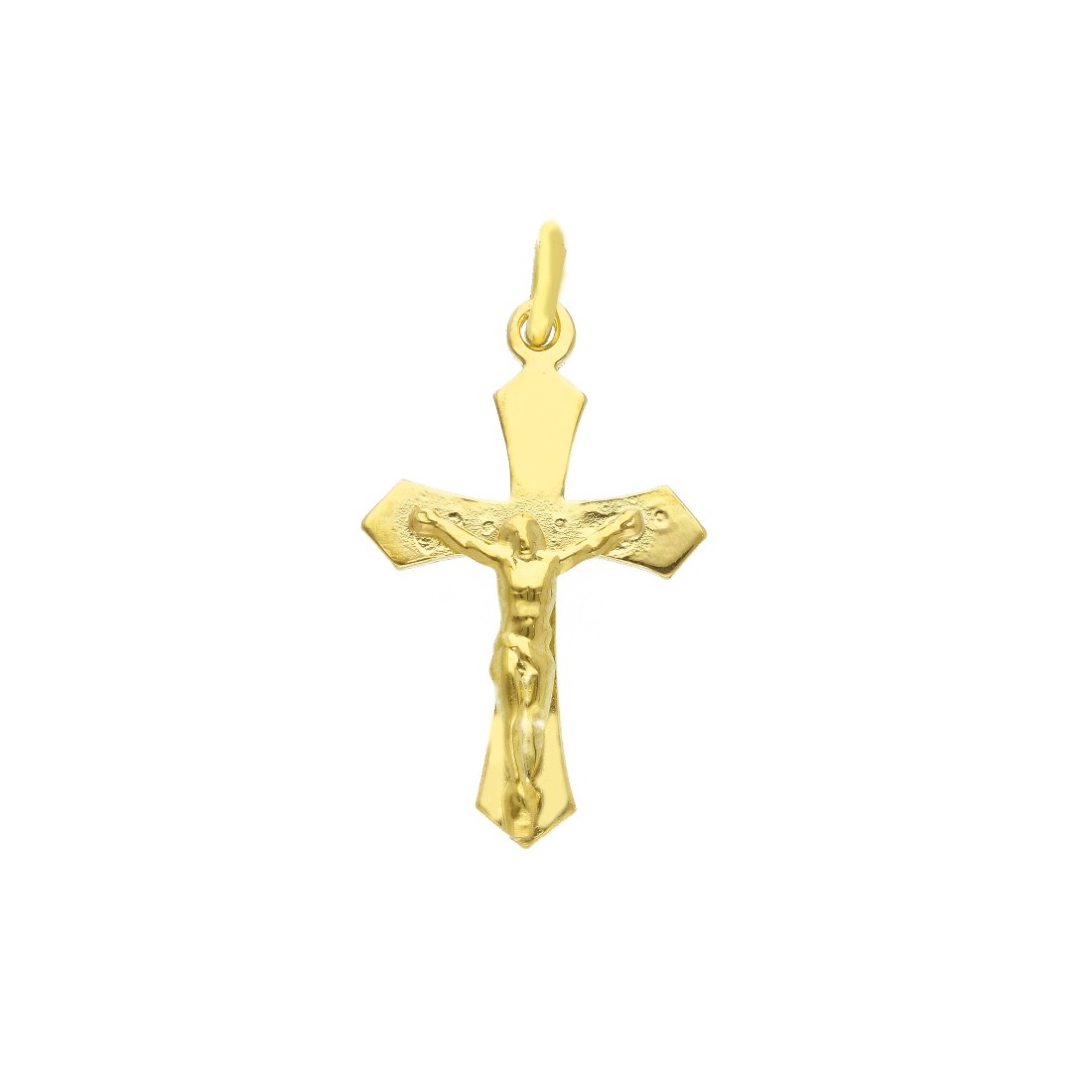 Ciondolo in argento dorato 925/ooo con croce