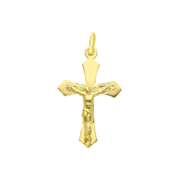 Ciondolo in argento dorato 925/ooo con croce