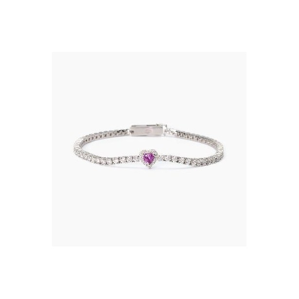 MABINA 533838 - Bracciale in argento 925/°°° tormalina sintentica e zirconi