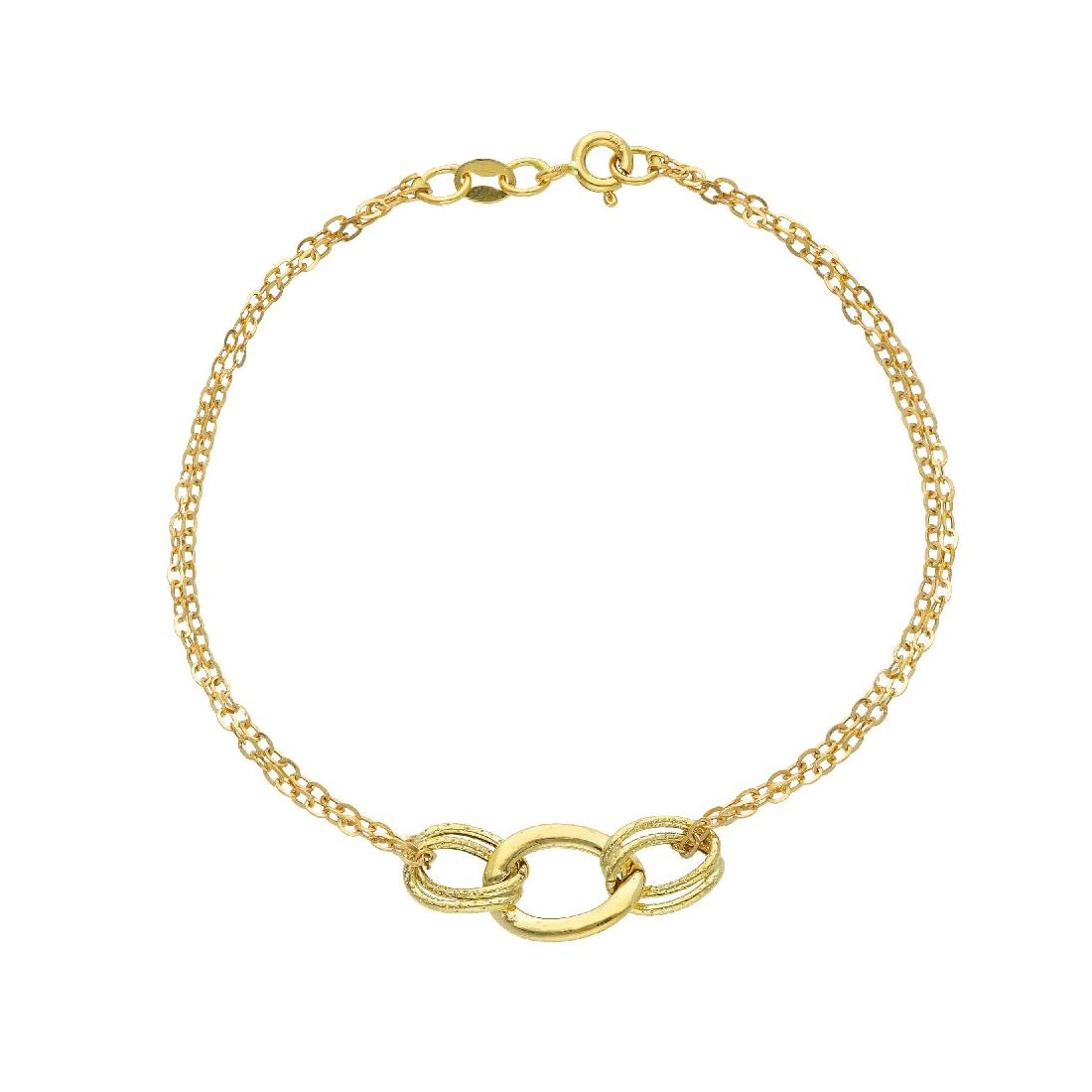 Bracciale in oro giallo 750/ooo