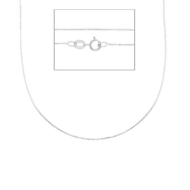 Catena veneta in oro bianco 750/ooo