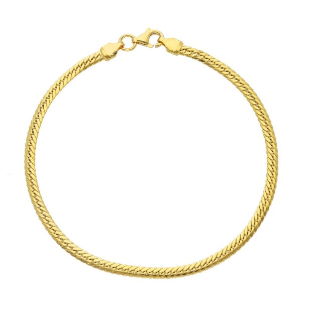 Bracciale catena in oro giallo 750/ooo
