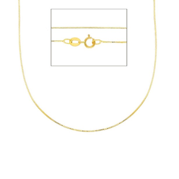 Catena veneta in oro giallo 750/ooo