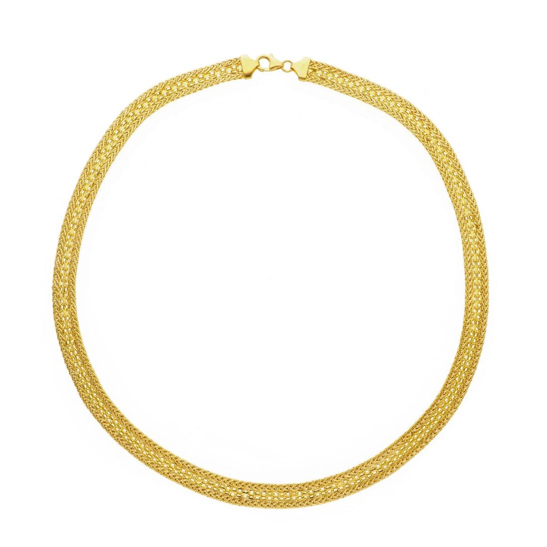 Girocollo in oro giallo 750/°°°