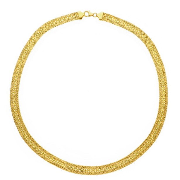 Girocollo in oro giallo 750/°°°