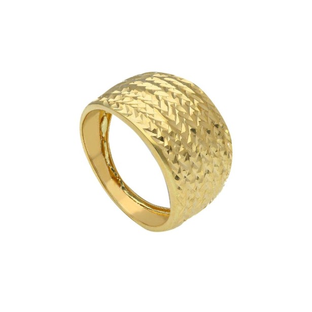 Anello fascia in oro giallo 750/ooo