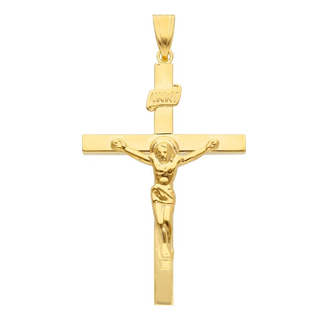 Ciondolo in oro giallo 750/°°° con croce