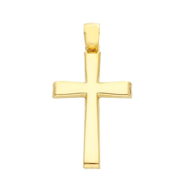 Ciondolo in oro giallo 750/ooo con croce