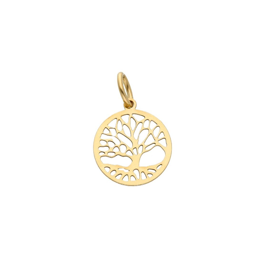 Ciondolo in oro giallo 750/ooo con albero della vita
