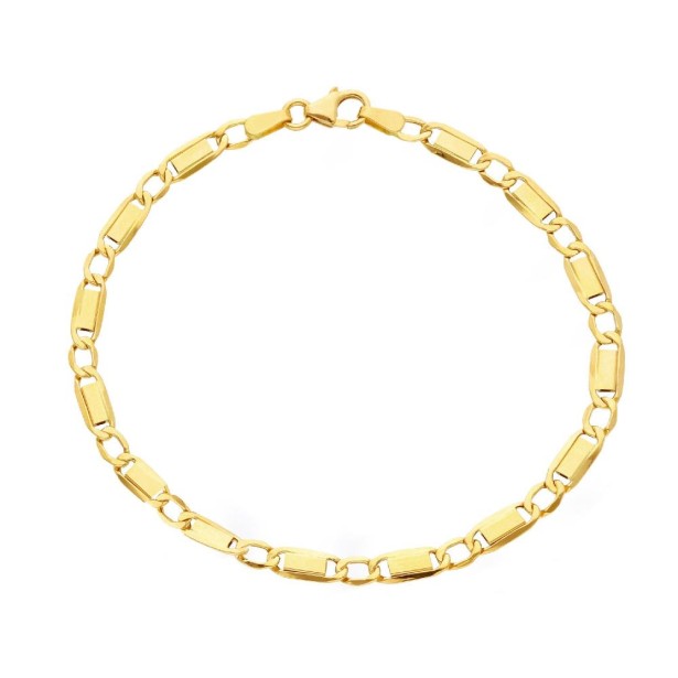 Bracciale catena in oro giallo 750/ooo