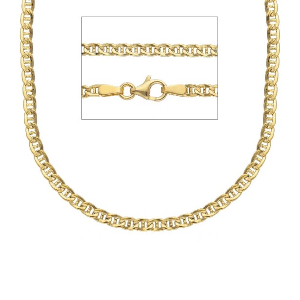 Catena traversino in oro giallo 750/ooo