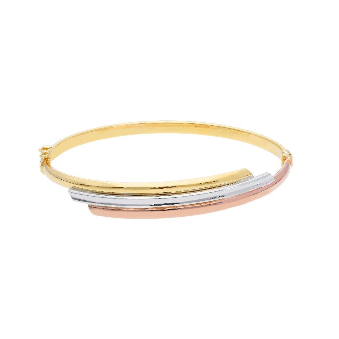 Bracciale in oro tre colori 750/°°°