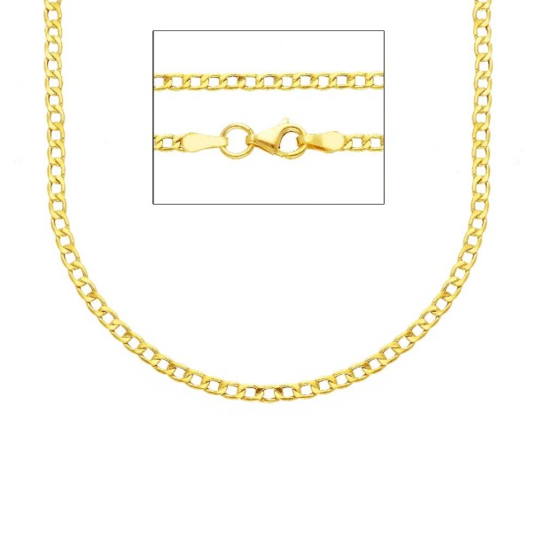 Catena groumette in oro giallo 750/ooo