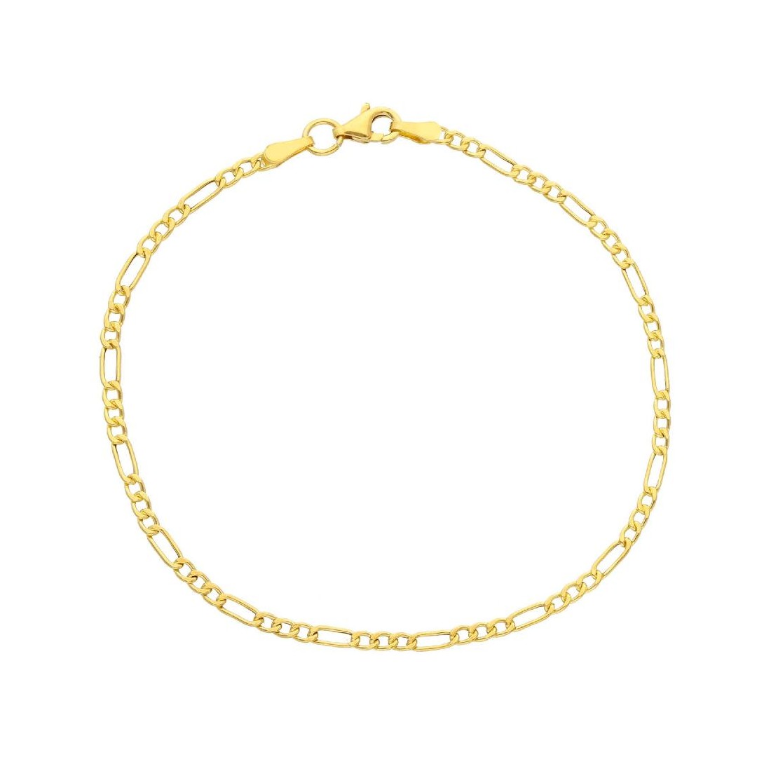 Catena figaro in oro giallo 750/ooo