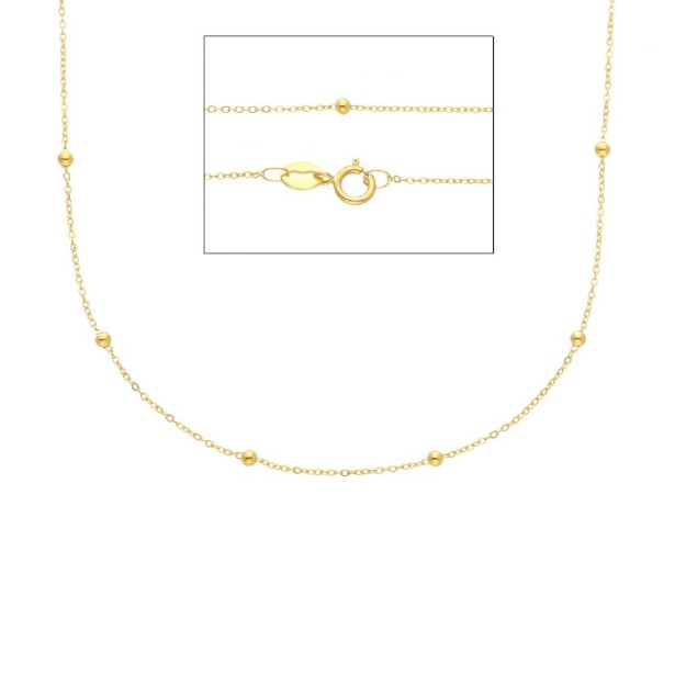 Catena rol� in oro giallo 750/ooo
