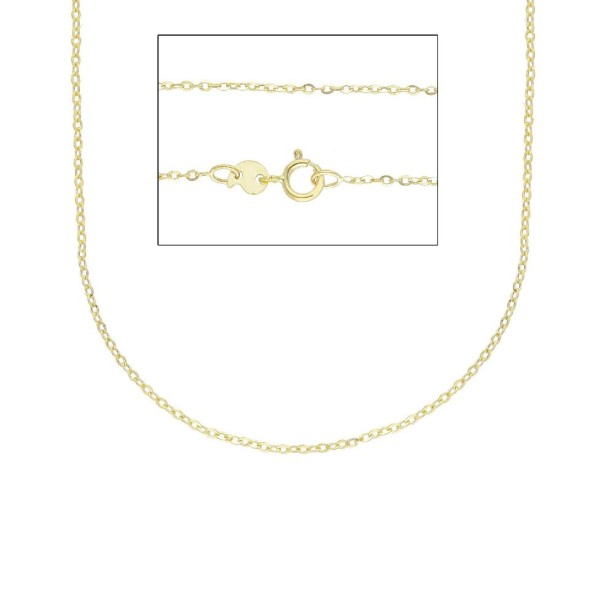 Catena rolò in oro giallo 375/°°°