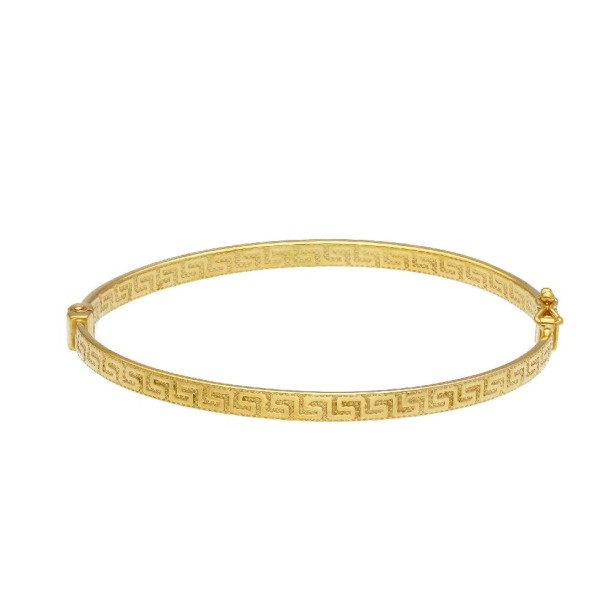 Bracciale rigido al oro giallo 375/°°°