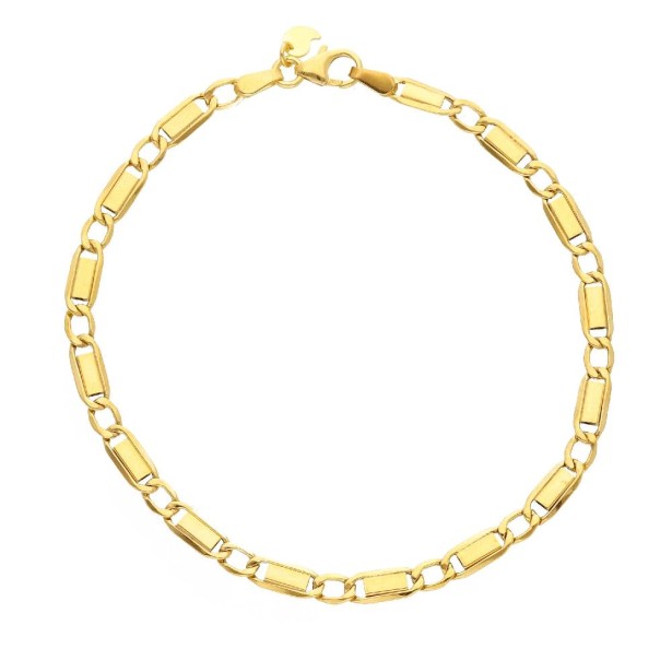 Bracciale catena in oro giallo 375/ooo